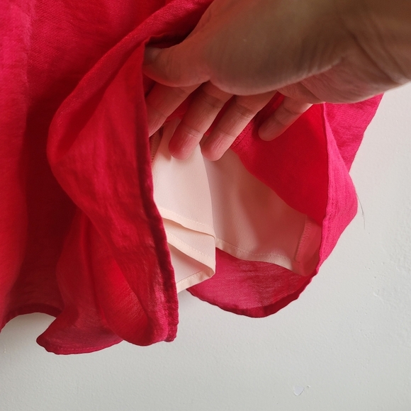 Lavender Brown, Short Romper, Raspberry,  Size XS - NWT - Picture 10 of 11